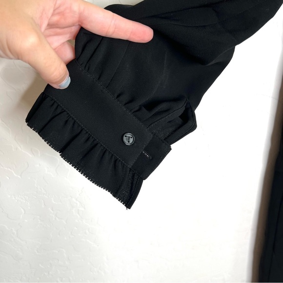 Lafayette 148 New York Womens Roslyn Shirtdress in Black - Picture 6 of 12